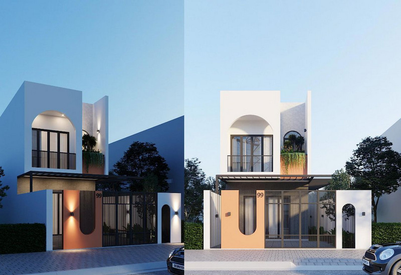 Bỏ túi 3 mẫu bản vẽ thiết kế nhà 2 tầng 6x15m kinh phí hợp lý  An Lộc